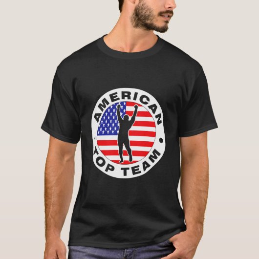 Amerikaans Topteam Jiu Jitsu T-shirt (Voorkant)