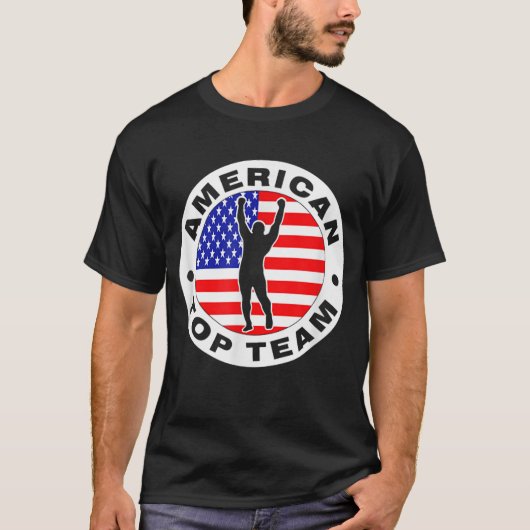 Amerikaans topteam jiu jitsu t-shirt (Voorkant)