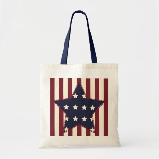 Amerikaans Tote Bag (Voorkant)