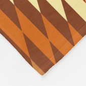 amerikaans traditioneel etnisch kostumotief fleece deken (Hoek)