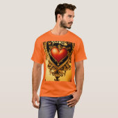 Amerikaans traditioneel tatoeageontwerp t-shirt (Voorkant volledig)