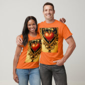Amerikaans traditioneel tatoeageontwerp t-shirt (Unisex)