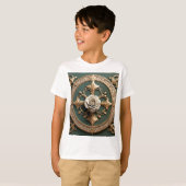 Amerikaans traditioneel Tattoo design T-shirt – ve (Voorkant volledig)