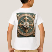 Amerikaans traditioneel Tattoo design T-shirt – ve (Achterkant)