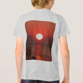 Amerikaans traditioneel Tattoo design T-shirt – ve (Achterkant)