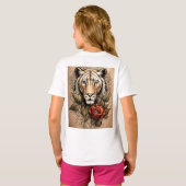 Amerikaans traditioneel Tattoo design T-shirt – ve (Achterkant volledig)