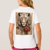 Amerikaans traditioneel Tattoo design T-shirt – ve (Achterkant)