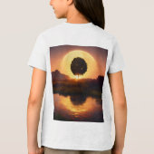 Amerikaans traditioneel Tattoo design T-shirt – ve (Achterkant)