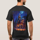 Amerikaans traditioneel tattoo thema T-shirt (Achterkant)