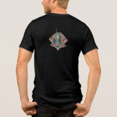 Amerikaans Tri-Blend Shirt (Achterkant)