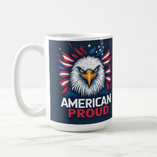 Amerikaans Trots Amerikaanse Vlag Patriotisch Cade Koffiemok