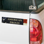 AMERIKAANS TROTS BUMPERSTICKER (Op Truck)