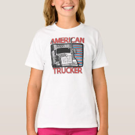Amerikaans truckgebruik t-shirt