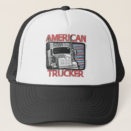 Amerikaans truckgebruik trucker pet (Voorkant)