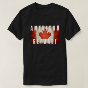 AMERIKAANS TRUMP VLUCHTELING CANADA T-SHIRT