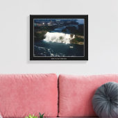 Amerikaans Uitzicht van Niagara Herfsten Canvas Afdruk (Insitu (Woonkamer))