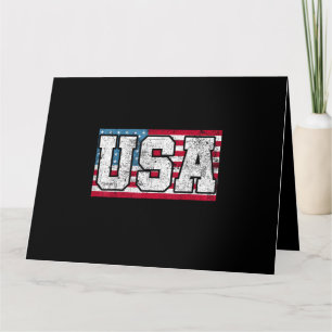 Amerikaans USA Vlag 4 juli Kaart