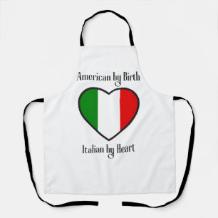 Amerikaans van geboorte, Italiaans van hart Schort
