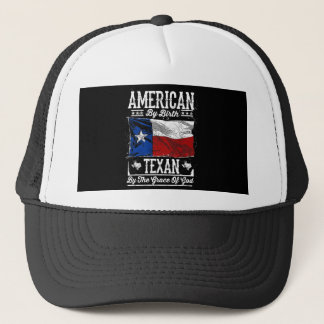 Amerikaans van geboorte. Texaan door de overwinnin Trucker Pet