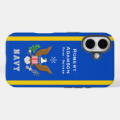 Amerikaans verdedigingsembleem personaliseren Case-Mate iPhone case (Achterkant (horizontaal))