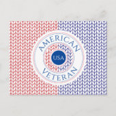 AMERIKAANS VETERAAN BRIEFKAART (Voorkant)