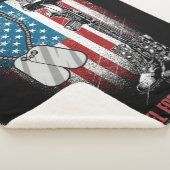Amerikaans Veteraan Sherpa Deken (3/4)