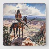 Amerikaans Vierkante Klok (Voorkant)