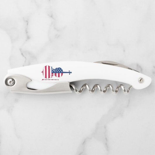 Amerikaans Violin Kurkentrekker (Voorkant)