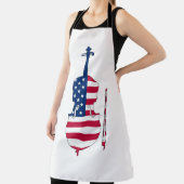 Amerikaans Violin Schort (Insitu)