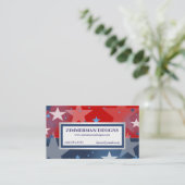 Amerikaans Visitekaartje (Staand voorkant)