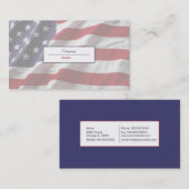 Amerikaans Visitekaartje (Voorkant / Achterkant)