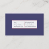 Amerikaans Visitekaartje (Achterkant)