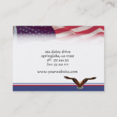 Amerikaans Visitekaartje (Achterkant)