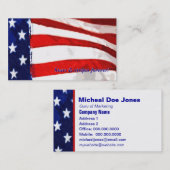 Amerikaans Visitekaartje (Voorkant / Achterkant)