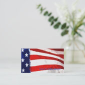 Amerikaans Visitekaartje (Staand voorkant)