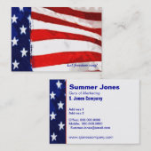 Amerikaans Visitekaartje (Voorkant / Achterkant)