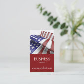 Amerikaans Visitekaartje (Staand voorkant)