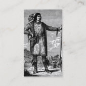 Amerikaans Visitekaartje van Indische opperbevelhe (Achterkant)