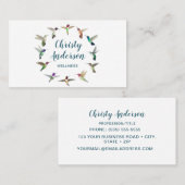 Amerikaans Visitekaartje voor mensvogels (Voorkant / Achterkant)