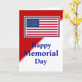 Amerikaans Vlag Aangepast Wenskaart Kaart (Gele Bloem)