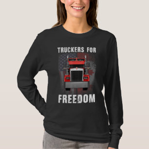 Amerikaans Vlag Canada Vlaggenvrijheidskonvooi 202 T-shirt