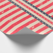  Amerikaans Vlag Inpakpapier – USA (Hoek)