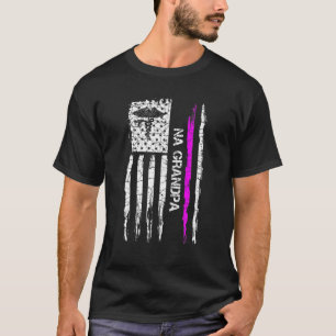  Amerikaans Vlag Rond NA Nurse Anestheti T-shirt