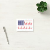 Amerikaans-vlag-van-Revolver-Pistolen Post-it® Notes (Kantoor)