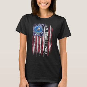  Amerikaans Vlag Veteraan ons zeebee T-shirt
