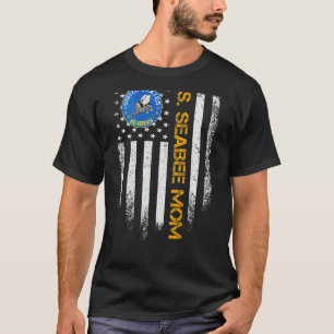 Amerikaans Vlag Veteraan ons zeebee T-shirt