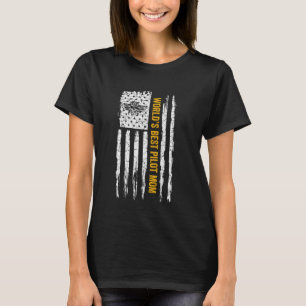 Amerikaans Vlag Wereld S Beste Vliegtuig Pi T-shirt