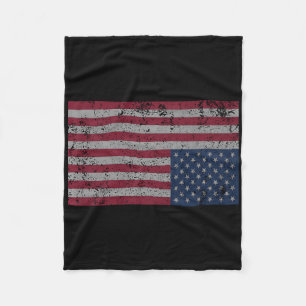 Amerikaans vlaggen-hoogtepunt Verenigde Staten U Fleece Deken