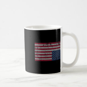 Amerikaans vlaggen-hoogtepunt Verenigde Staten U Koffiemok