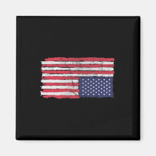 Amerikaans vlaggen-hoogtepunt Verenigde Staten U Magneet
